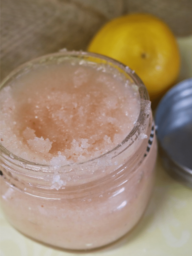 Homemade Grapefruit Body Scrub Recipe