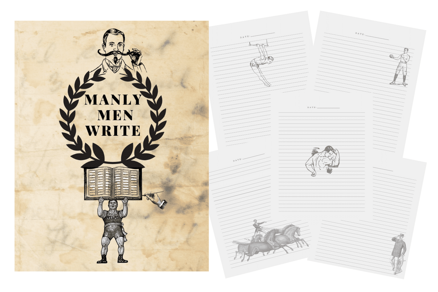 Image for Manly Men Write: A Gentleman's Journal