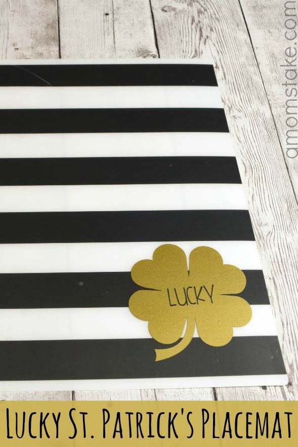 Image for DIY Lucky St. Patrick’s Placemat