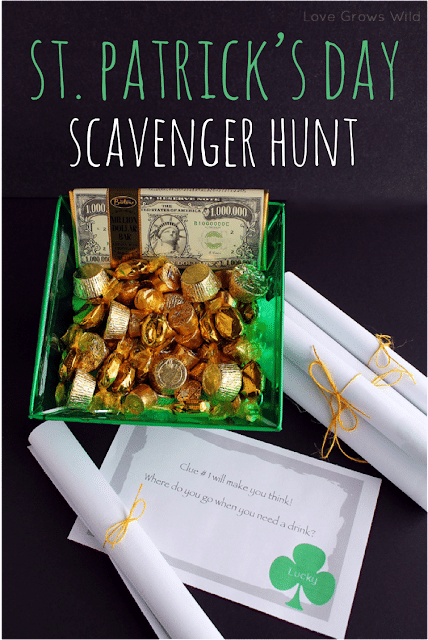 Image for St. Patrick’s Day Scavenger Hunt Kids Activity & FREE Printables!