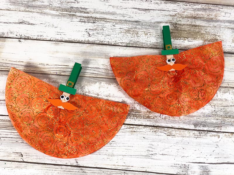 Image for Coffee Filter Leprechaun Saint Patricks Day Craft