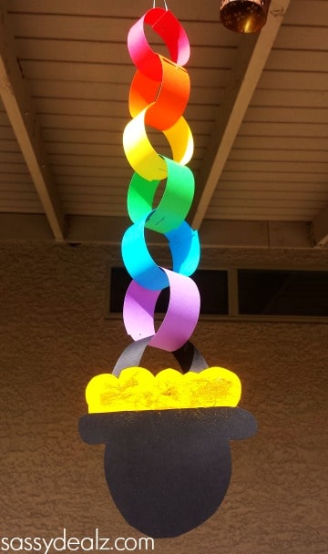 Image for Rainbow Chain Craft For St. Patrick's Day
