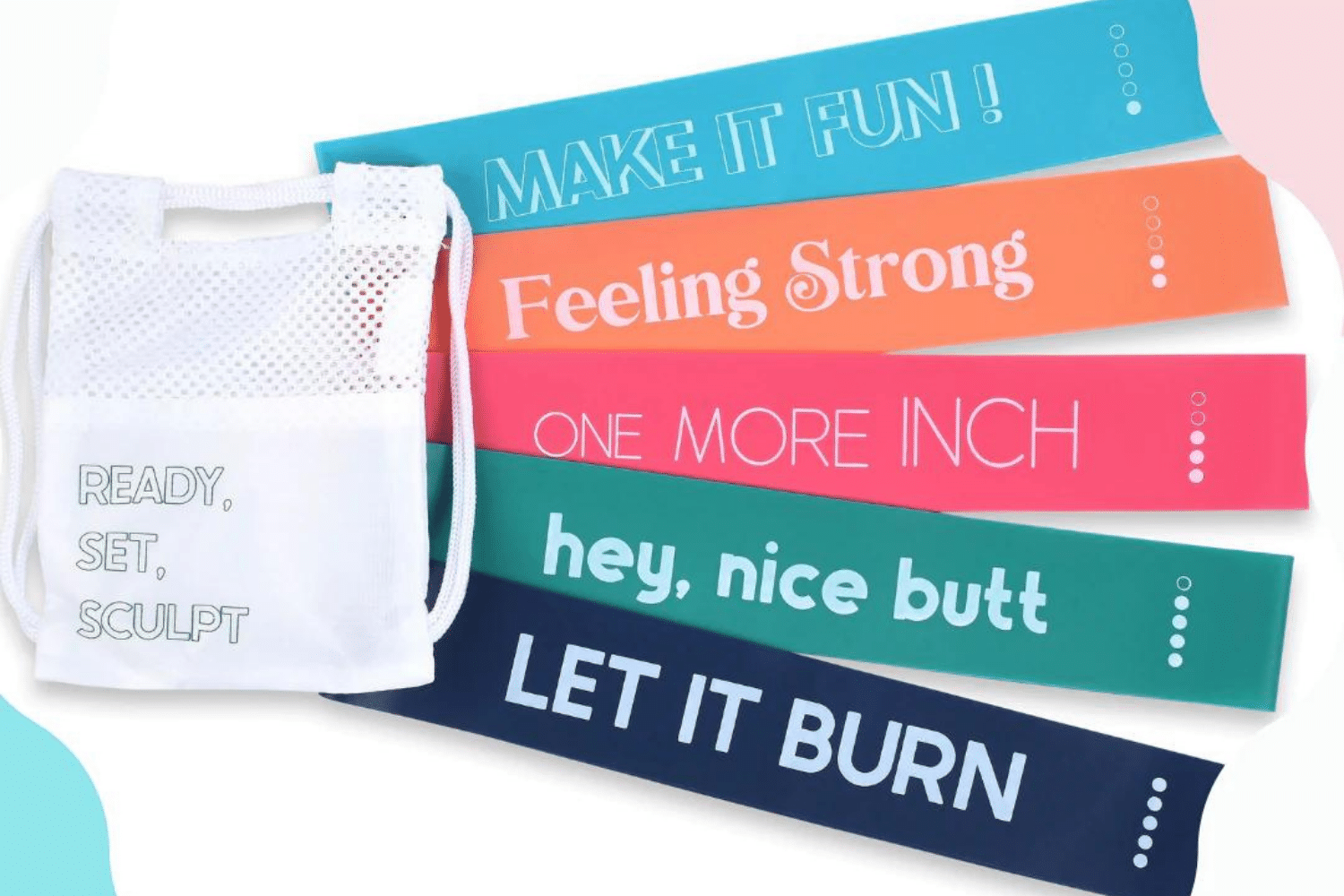 Image for Motivational Resistance Bands