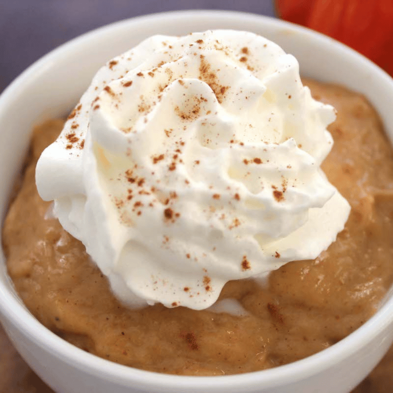 Homemade Pumpkin Pudding Recipe