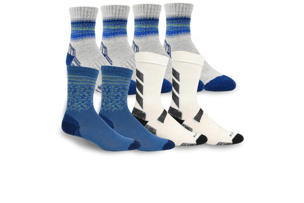 Image for Alpaca Socks 8 Pack Starter Set - Light Colors