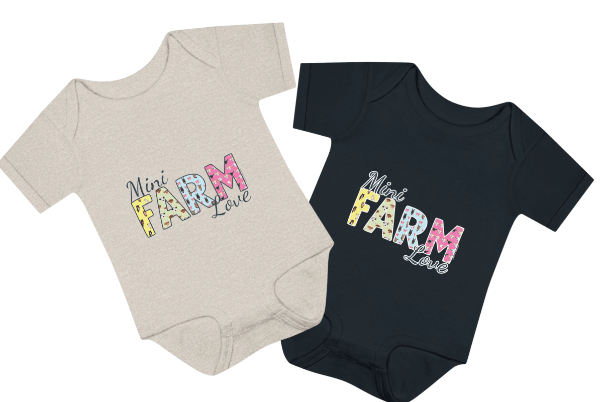 Image for Mini Farm Love Infant Onesie