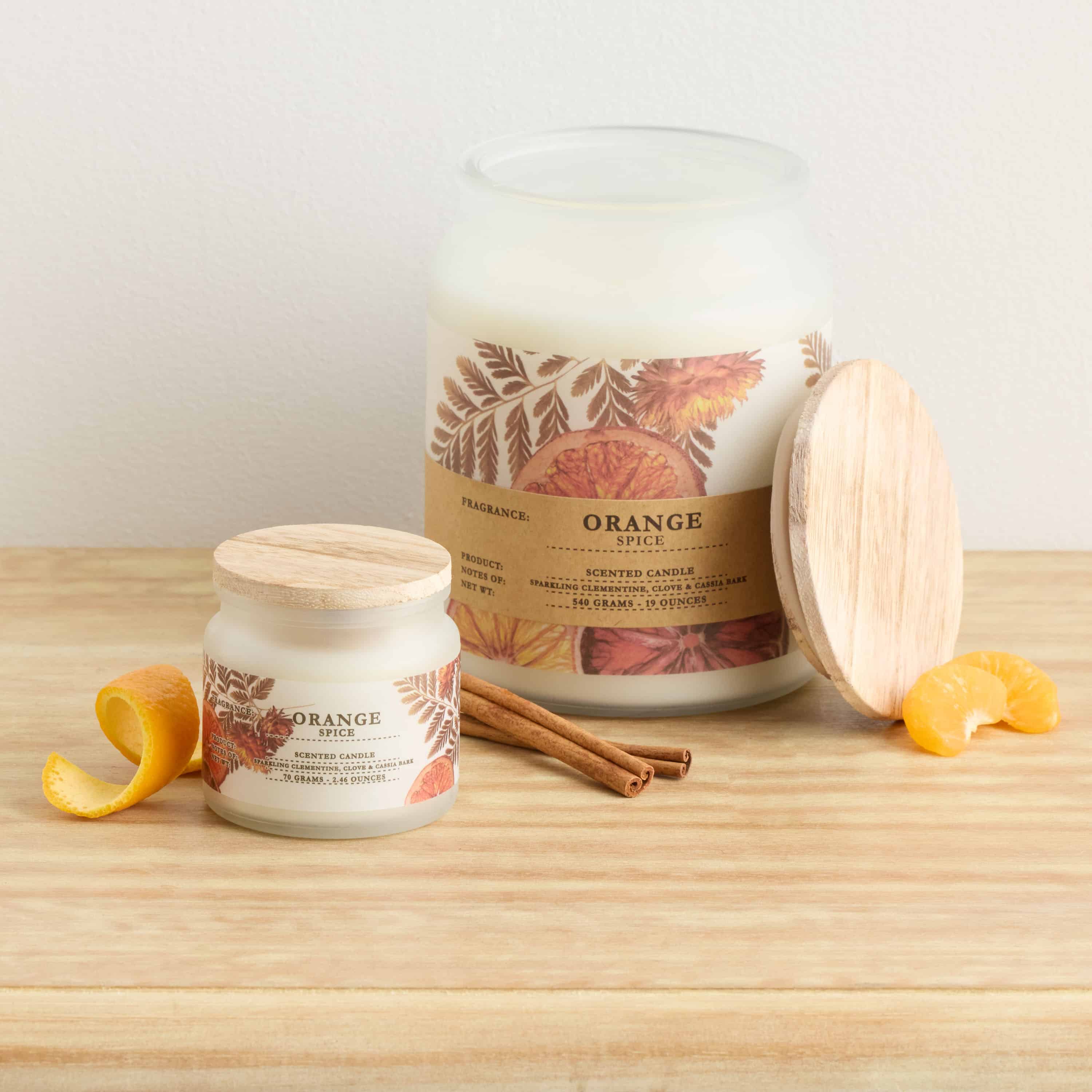 Image for Winter Woodland Orange Spice Scented Candle