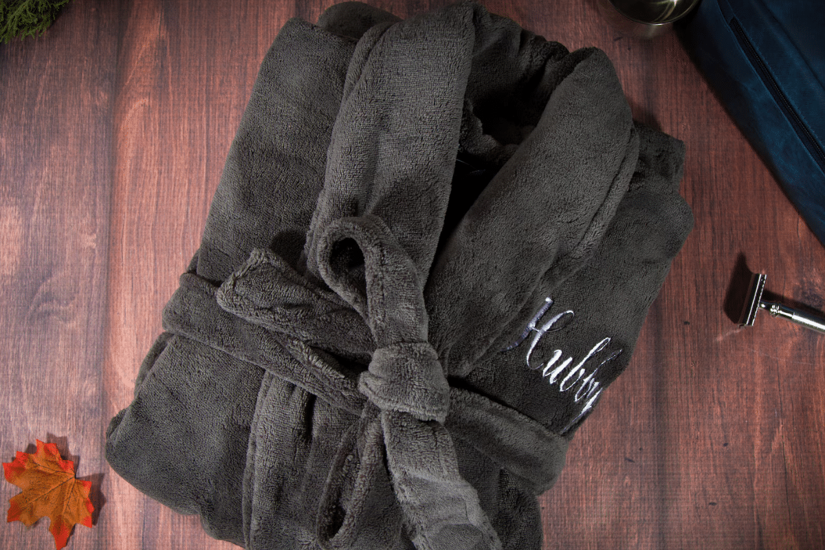 Image for Cozy Fleece Robe For Him