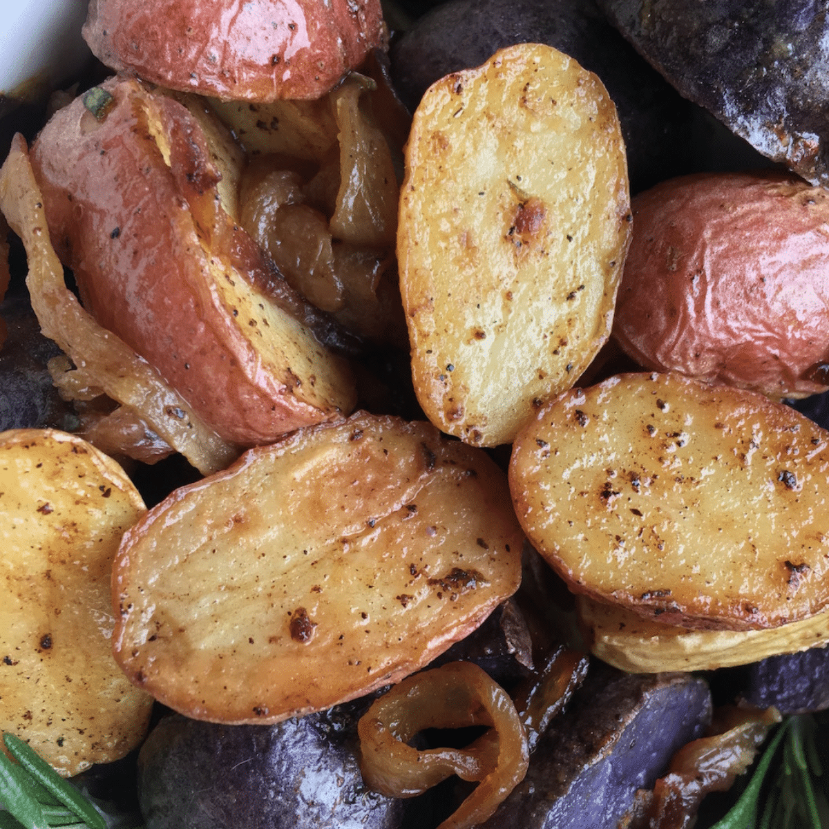 Roasted Fingerling Potatoes with Rosemary